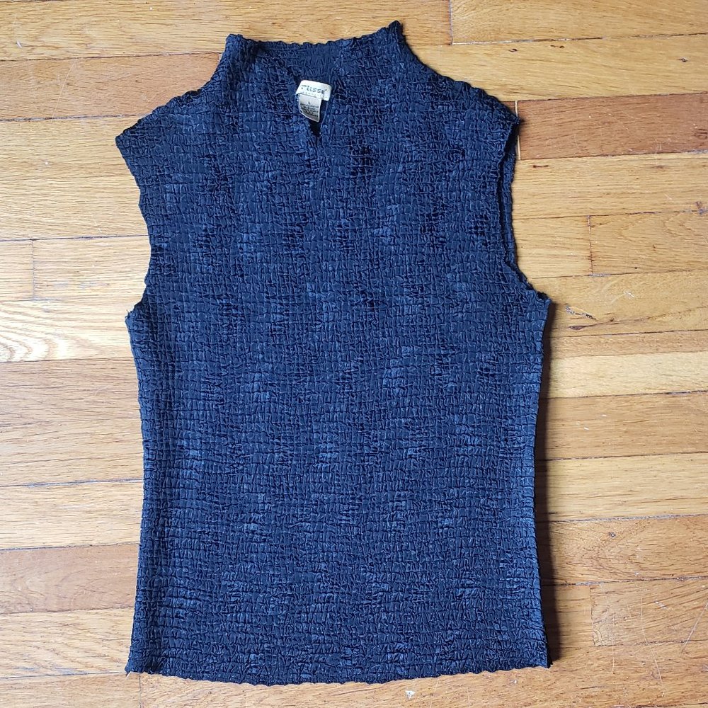 Elegant Black Sleeveless Top